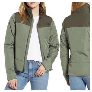 The North Face Green Puffer Jacket